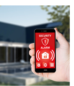 smart security sonnessione dati per allarme domestico