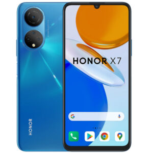 Honor X7 front + camera